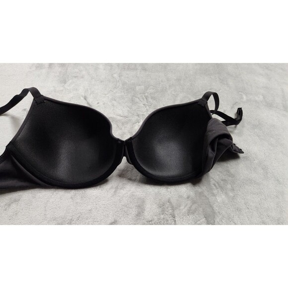 Skims 36C Onyx Black Fits Everybody T-Shirt Bra BA-DEM-9221 NWT - Picture 4 of 7